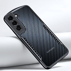 Coque Ultra Fine TPU Souple Transparente T06 pour Samsung Galaxy S21 Plus 5G Noir