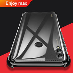 Coque Ultra Fine TPU Souple Transparente T08 pour Huawei Enjoy Max Noir