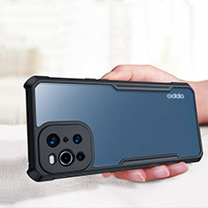 Coque Ultra Fine TPU Souple Transparente T08 pour Oppo Find X3 5G Noir