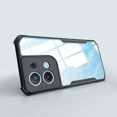 Coque Ultra Fine TPU Souple Transparente T08 pour Oppo Reno8 Pro+ Plus 5G Noir