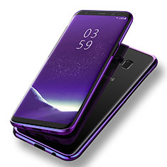 Coque Ultra Fine TPU Souple Transparente T08 pour Samsung Galaxy S8 Violet