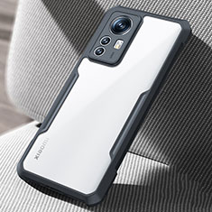 Coque Ultra Fine TPU Souple Transparente T08 pour Xiaomi Mi 12 Pro 5G Noir