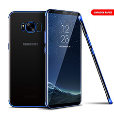Coque Ultra Fine TPU Souple Transparente T09 pour Samsung Galaxy S8 Bleu