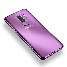 Coque Ultra Fine TPU Souple Transparente T09 pour Samsung Galaxy S9 Plus Violet