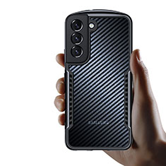 Coque Ultra Fine TPU Souple Transparente T16 pour Samsung Galaxy S21 5G Noir