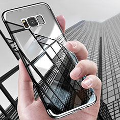 Coque Ultra Fine TPU Souple Transparente T17 pour Samsung Galaxy S8 Argent