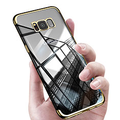 Coque Ultra Fine TPU Souple Transparente T17 pour Samsung Galaxy S8 Or