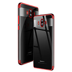 Coque Ultra Fine TPU Souple Transparente T18 pour Huawei Mate 10 Rouge