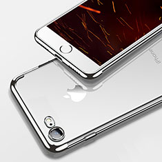 Coque Ultra Fine TPU Souple Transparente T19 pour Apple iPhone SE (2020) Argent