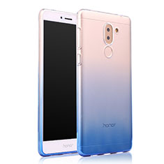 Coque Ultra Fine Transparente Souple Degrade pour Huawei GR5 (2017) Bleu