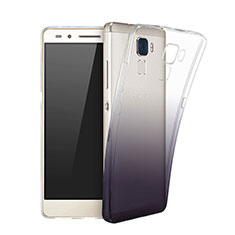 Coque Ultra Fine Transparente Souple Degrade pour Huawei Honor 5C Noir