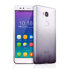 Coque Ultra Fine Transparente Souple Degrade pour Huawei Honor Play 5X Gris