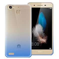 Coque Ultra Fine Transparente Souple Degrade pour Huawei P8 Lite Smart Bleu