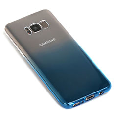 Coque Ultra Fine Transparente Souple Degrade pour Samsung Galaxy S8 Bleu