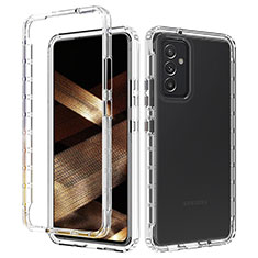 Coque Ultra Fine Transparente Souple Housse Etui 360 Degres Avant et Arriere pour Samsung Galaxy A15 5G Clair