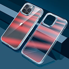 Coque Ultra Fine Transparente Souple Housse Etui Degrade QC1 pour Apple iPhone 13 Pro Rouge