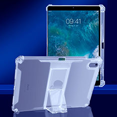 Coque Ultra Slim Silicone Souple Housse Etui Transparente avec Support pour Apple iPad Air 3 Clair