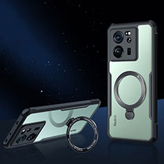 Coque Ultra Slim Silicone Souple Transparente avec Mag-Safe Magnetic Magnetique pour Xiaomi Mi 13T 5G Noir