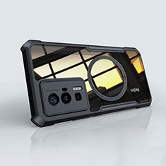 Coque Ultra Slim Silicone Souple Transparente avec Mag-Safe Magnetic Magnetique pour Xiaomi Poco F5 Pro 5G Noir