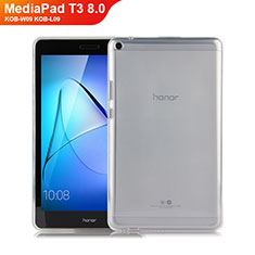 Coque Ultra Slim Silicone Souple Transparente pour Huawei MediaPad T3 8.0 KOB-W09 KOB-L09 Clair