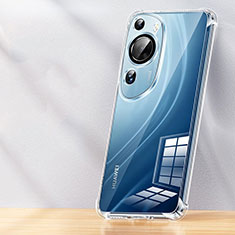 Coque Ultra Slim Silicone Souple Transparente pour Huawei P60 Art Clair