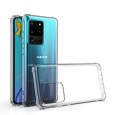 Coque Ultra Slim Silicone Souple Transparente pour Samsung Galaxy S20 Ultra 5G Clair