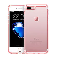 Coque Ultra Slim TPU Souple Transparente pour Apple iPhone 8 Plus Rose