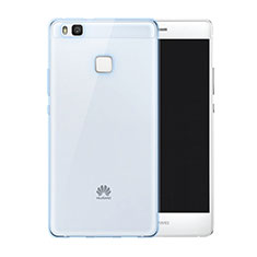Coque Ultra Slim TPU Souple Transparente pour Huawei G9 Lite Bleu