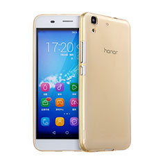 Coque Ultra Slim TPU Souple Transparente pour Huawei Honor 4A Or