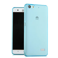 Coque Ultra Slim TPU Souple Transparente pour Huawei Honor 4C Bleu