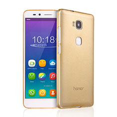 Coque Ultra Slim TPU Souple Transparente pour Huawei Honor 5X Or