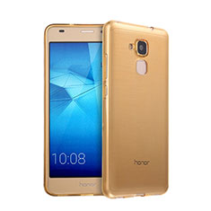 Coque Ultra Slim TPU Souple Transparente pour Huawei Honor 7 Lite Or