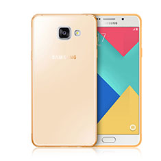 Coque Ultra Slim TPU Souple Transparente pour Samsung Galaxy A3 (2016) SM-A310F Or