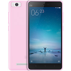 Coque Ultra Slim TPU Souple Transparente pour Xiaomi Mi 4i Rose