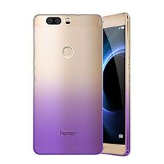 Coque Ultra Slim Transparente Souple Degrade pour Huawei Honor V8 Violet