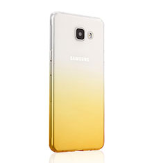 Coque Ultra Slim Transparente Souple Degrade pour Samsung Galaxy A5 (2016) SM-A510F Jaune