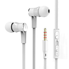 Ecouteur Casque Filaire Sport Stereo Intra-auriculaire Oreillette H12 pour Samsung Galaxy Mini 2 S6500 Blanc