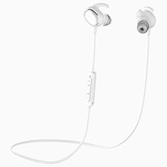 Ecouteur Casque Sport Bluetooth Stereo Intra-auriculaire Sans fil Oreillette H43 pour Samsung Galaxy A20s Blanc