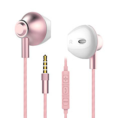 Ecouteur Filaire Sport Stereo Casque Intra-auriculaire Oreillette H05 Rose