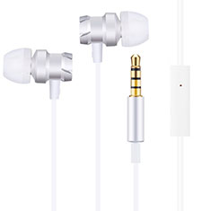 Ecouteur Filaire Sport Stereo Casque Intra-auriculaire Oreillette H10 pour Huawei Y6 Prime 2019 Blanc