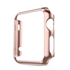 Etui Bumper Luxe Aluminum Metal pour Apple iWatch 2 42mm Rose