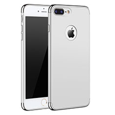 Etui Bumper Luxe Metal et Plastique F05 pour Apple iPhone 8 Plus Blanc
