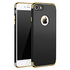 Etui Bumper Luxe Metal et Plastique M01 pour Apple iPhone 7 Noir