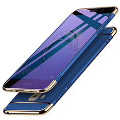 Etui Bumper Luxe Metal et Plastique M02 pour Huawei Nova Plus Bleu