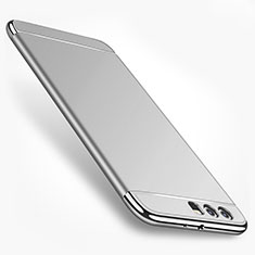 Etui Bumper Luxe Metal et Plastique pour Huawei Honor 9 Premium Argent
