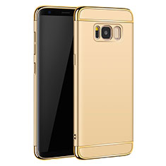 Etui Bumper Luxe Metal et Plastique pour Samsung Galaxy S8 Or