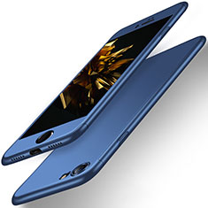 Etui Plastique Mat Protection Integrale 360 Degres Avant et Arriere pour Apple iPhone 7 Bleu