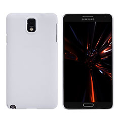 Etui Plastique Rigide Mat M02 pour Samsung Galaxy Note 3 N9000 Blanc