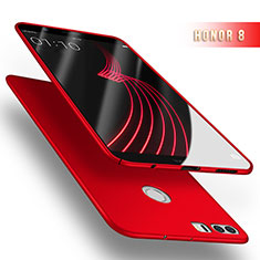 Etui Plastique Rigide Mat M03 pour Huawei Honor 8 Rouge