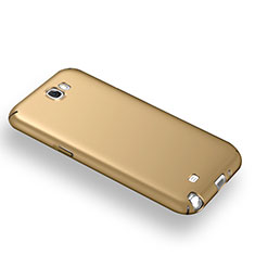 Etui Plastique Rigide Mat M03 pour Samsung Galaxy Note 2 N7100 N7105 Or